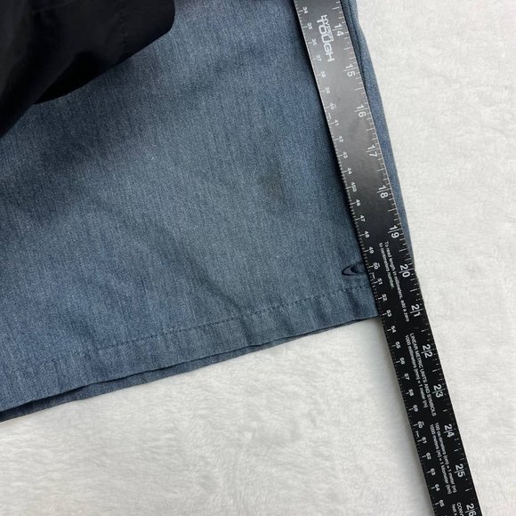 O'Neill Men's Contact Twill Chino Shorts Flat Front‎ Blue Size 32 - Picture 5 of 10